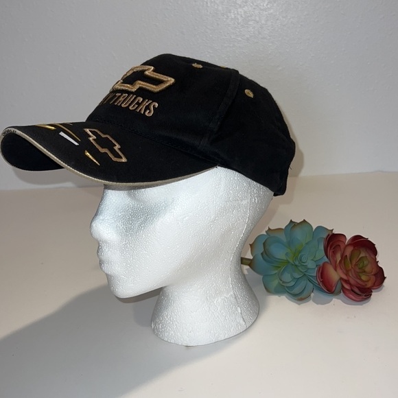 Chevy Truck Black & Gold Bucket Cap - Picture 5 of 11